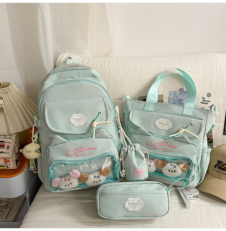 Multi-Functional School Backpack and Tote Bundle Stornfield