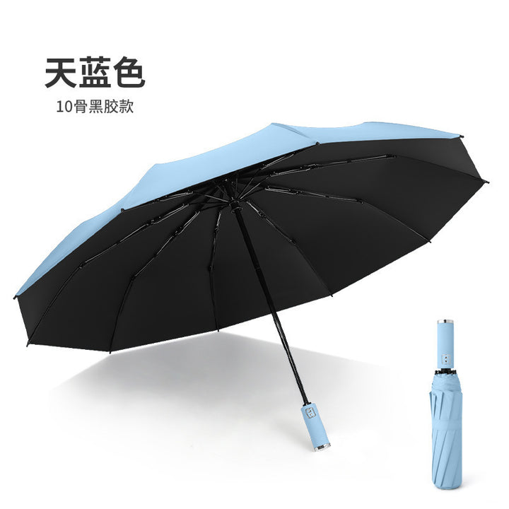 Women's Automatic Umbrella with Sturdy Plastic Handle and Robust Frame Stornfield