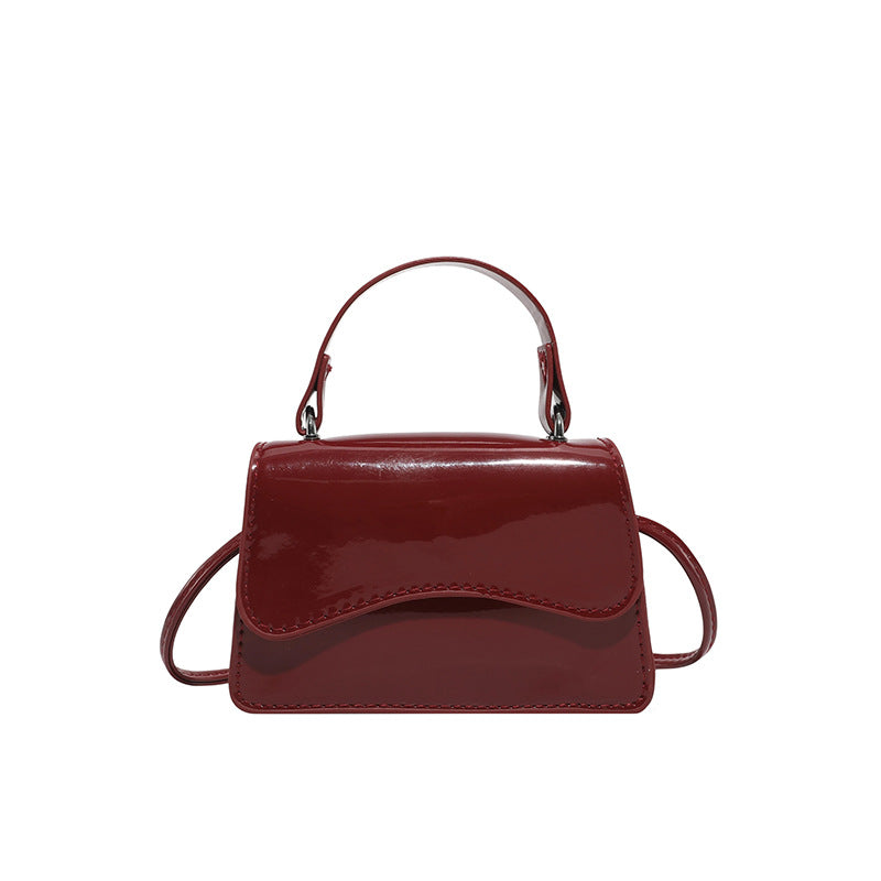 WoStylish Patent Leather Mini Handbag Stornfield