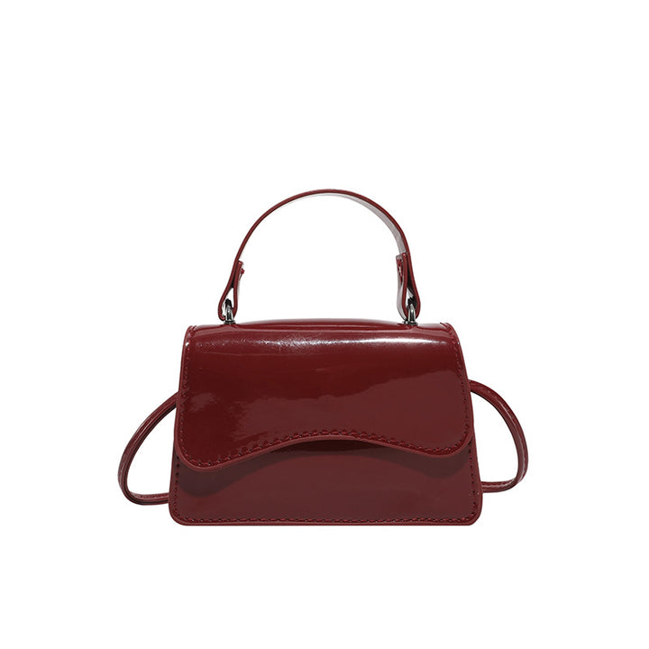 WoStylish Patent Leather Mini Handbag Stornfield