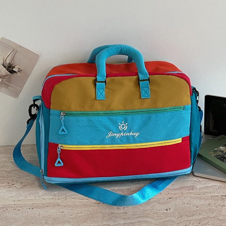 Versatile Multi-Pocket Travel Duffle Bag
