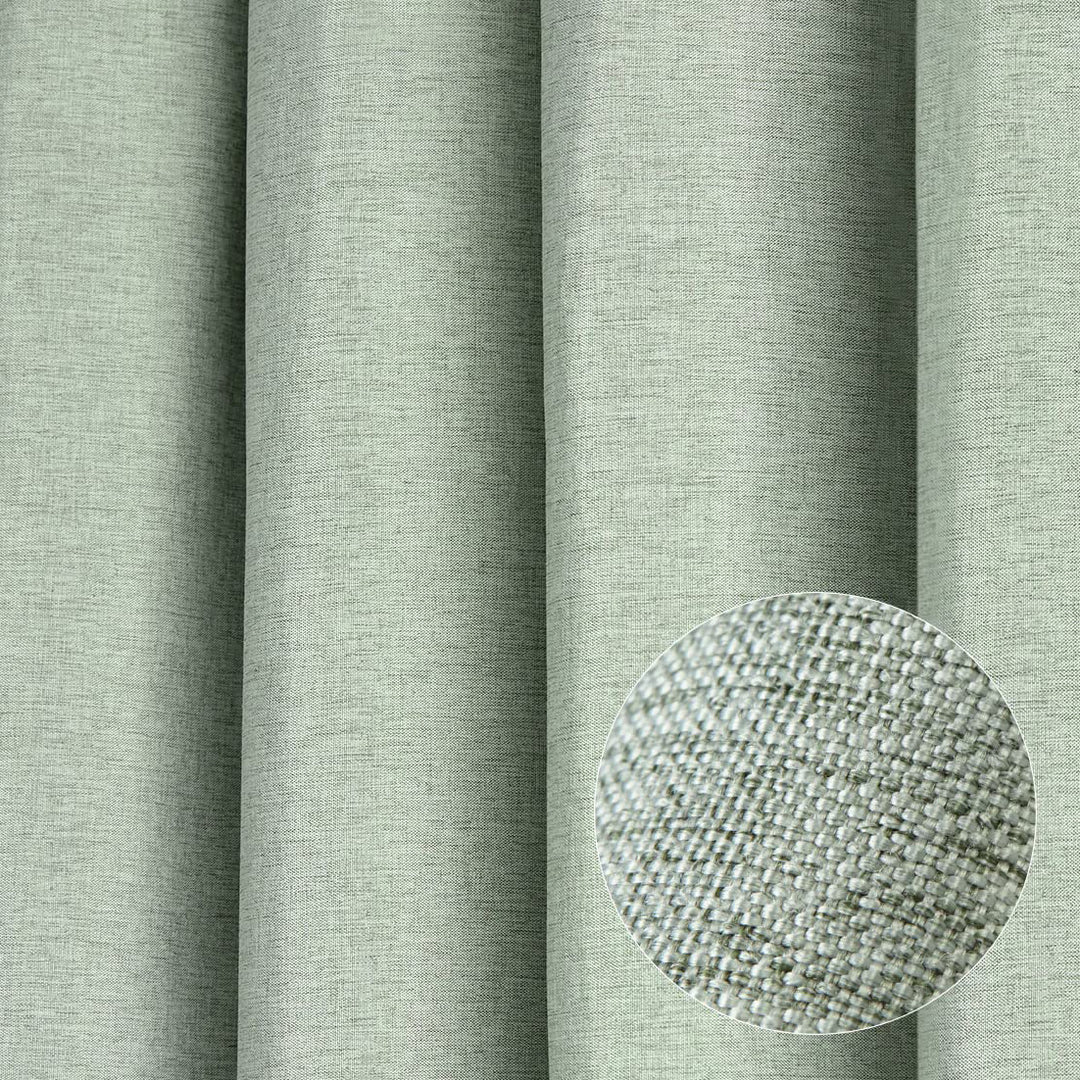 Textured Linen Shower Curtain Stornfield
