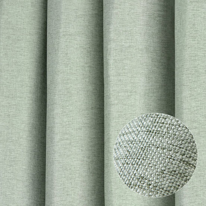 Textured Linen Shower Curtain Stornfield