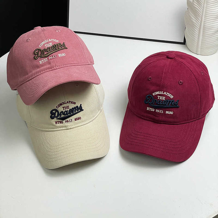 Unisex Vintage-Inspired Embroidered Baseball Cap Stornfield