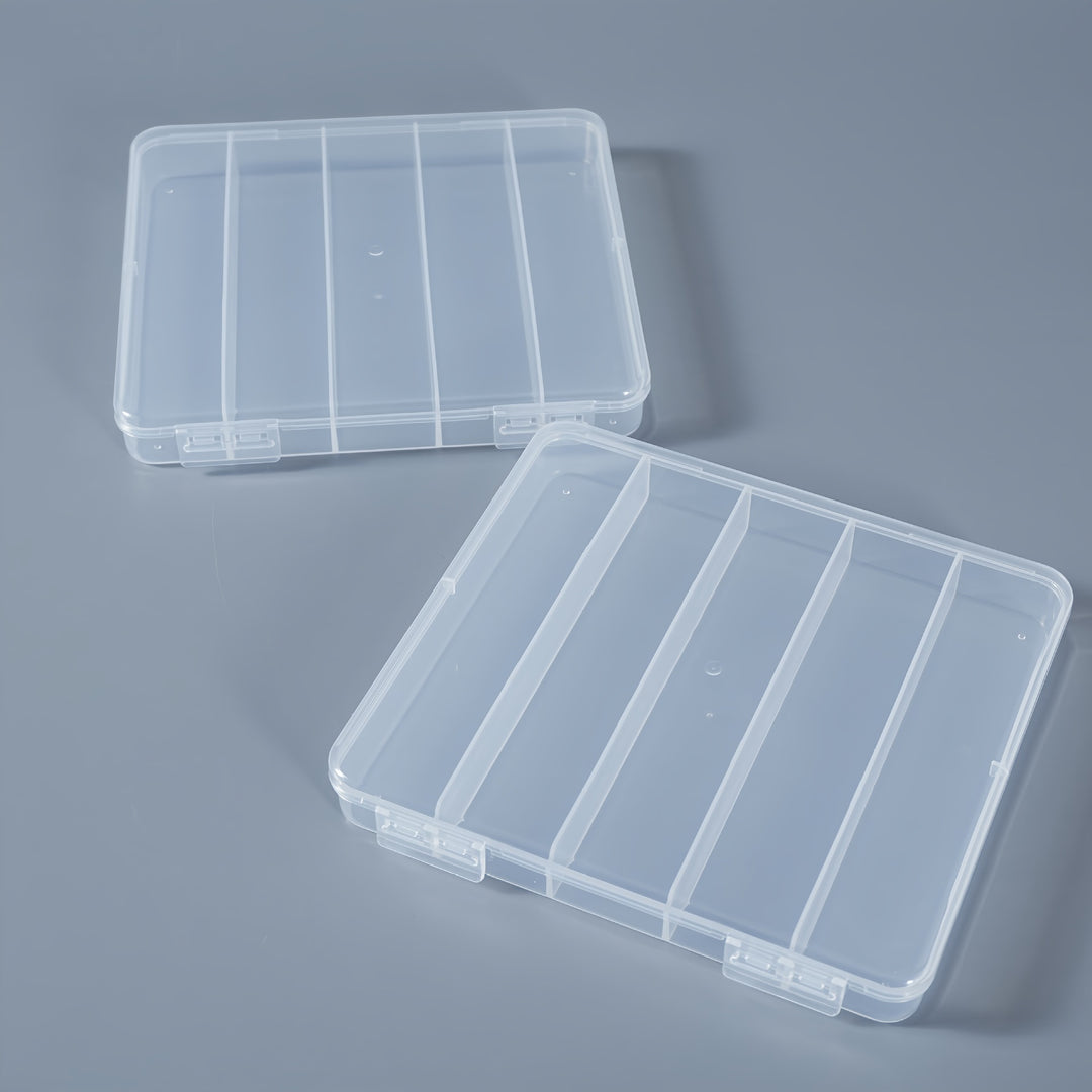 Transparent Adjustable Divider Storage Case Stornfield