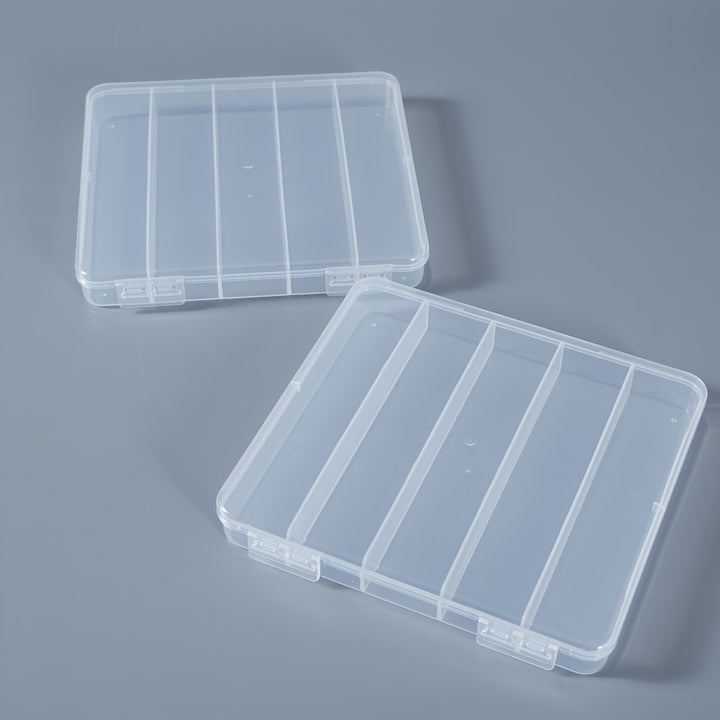 Transparent Adjustable Divider Storage Case Stornfield