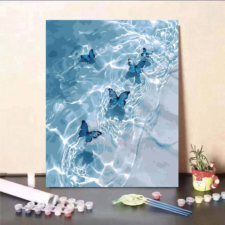 Floral Fantasy Paint by Numbers Wall Art Stornfield