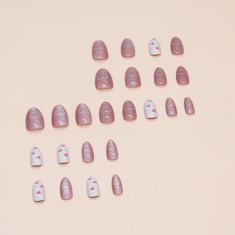 Strawberry Floral Nail Art Set Stornfield