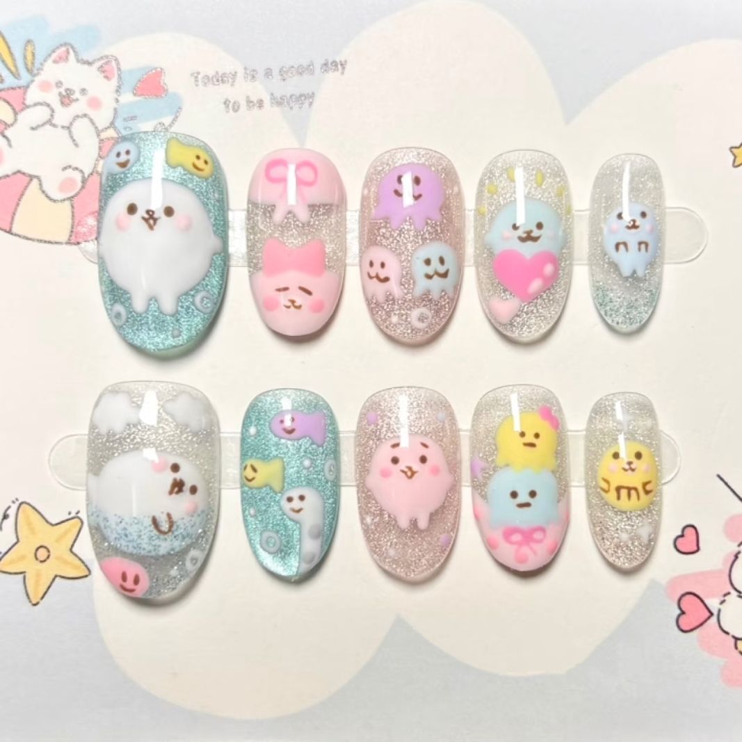 Artistic Ombre Glitter Nail Art Set Stornfield