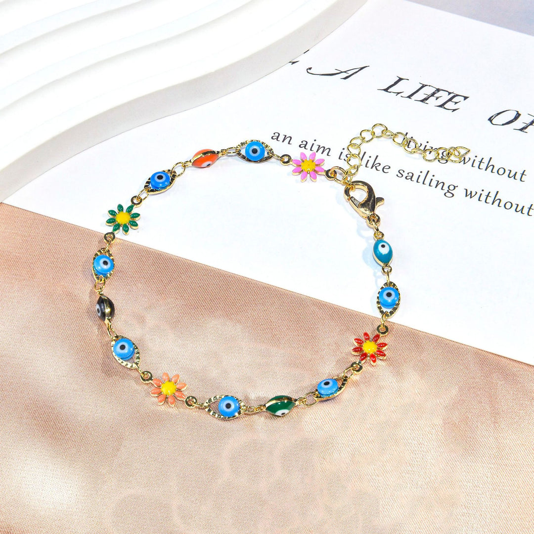 Colorful Evil Eye Charm Bracelet Stornfield 1788164354