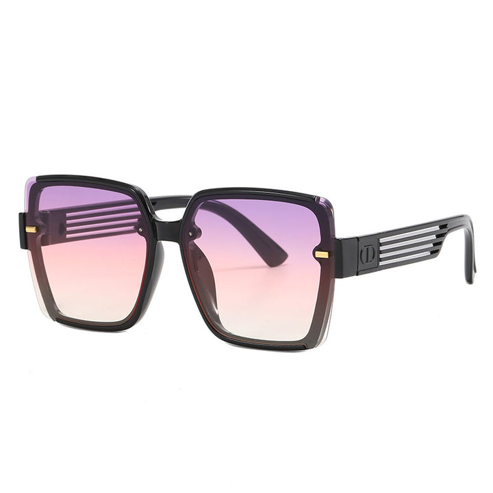 Women's square sunglasses with trendy geometric design Stornfield