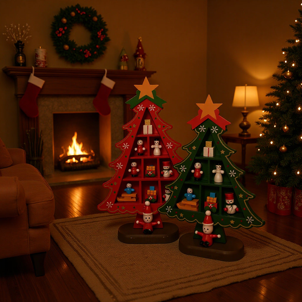Decorative Christmas Tree Shelf
