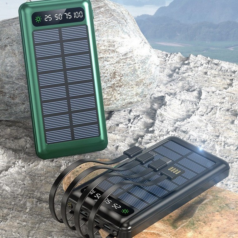Solar Powerbank with Multifunctional Charging Options Stornfield