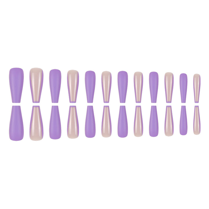 Elegant Matte Long Stiletto Nail Tips Stornfield