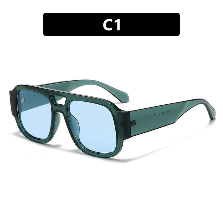Ladies modern sunglasses in elegant rectangular design Stornfield