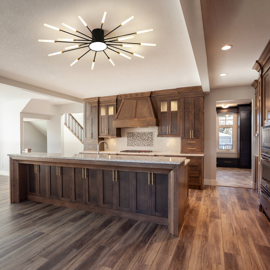Starburst Ceiling Light Fixture