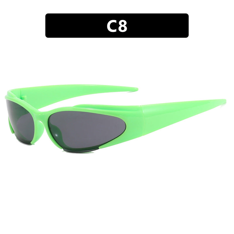 Ladies sporty UV protection sunglasses with aerodynamic design Stornfield