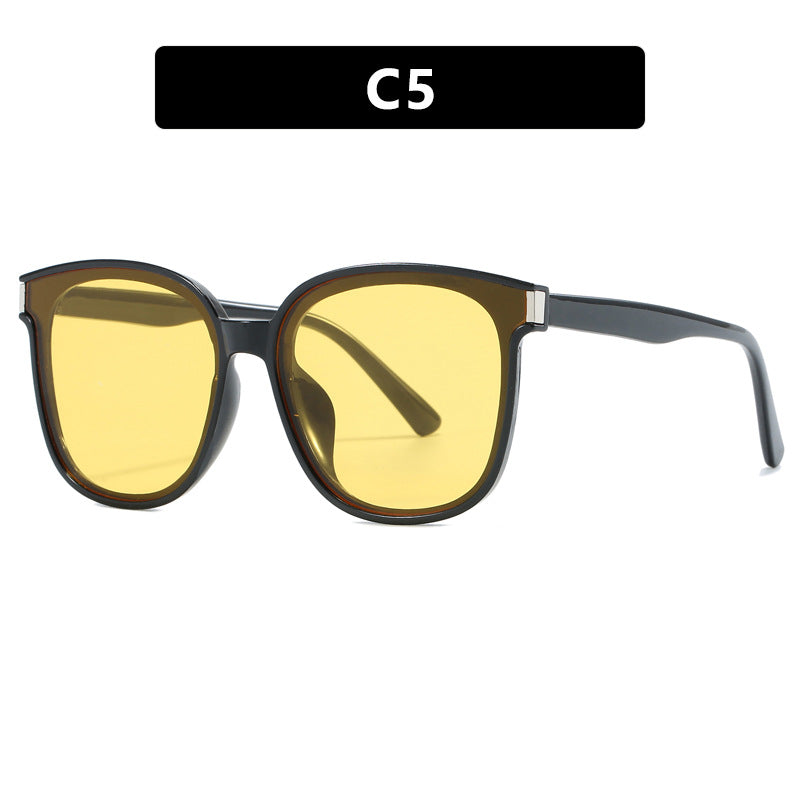 Women's stylish sunglasses with high-quality, transparent plastic frame Stornfield