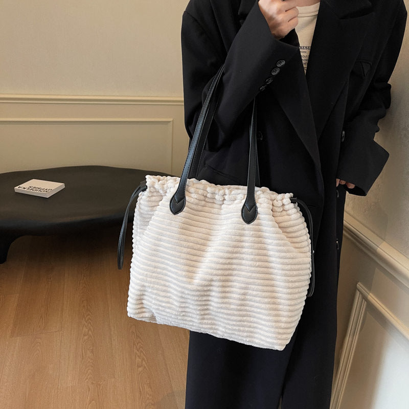 Textured Soft Fabric Tote Stornfield