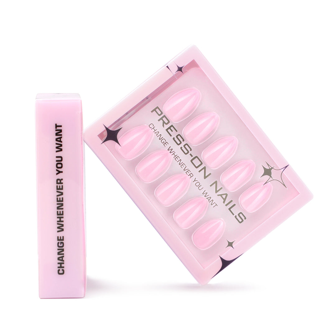 Artificial press-on nails with interchangeable designs Stornfield