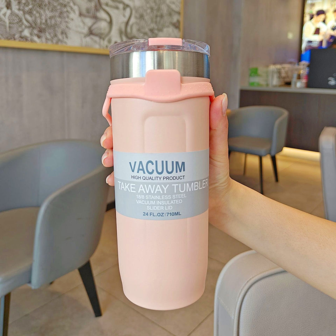 Women double-walled thermos mug with non-slip silicone base Stornfield