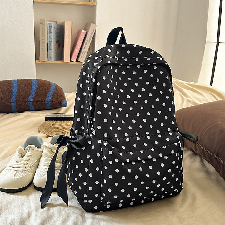 Fun Polka Dot Casual Backpack Stornfield