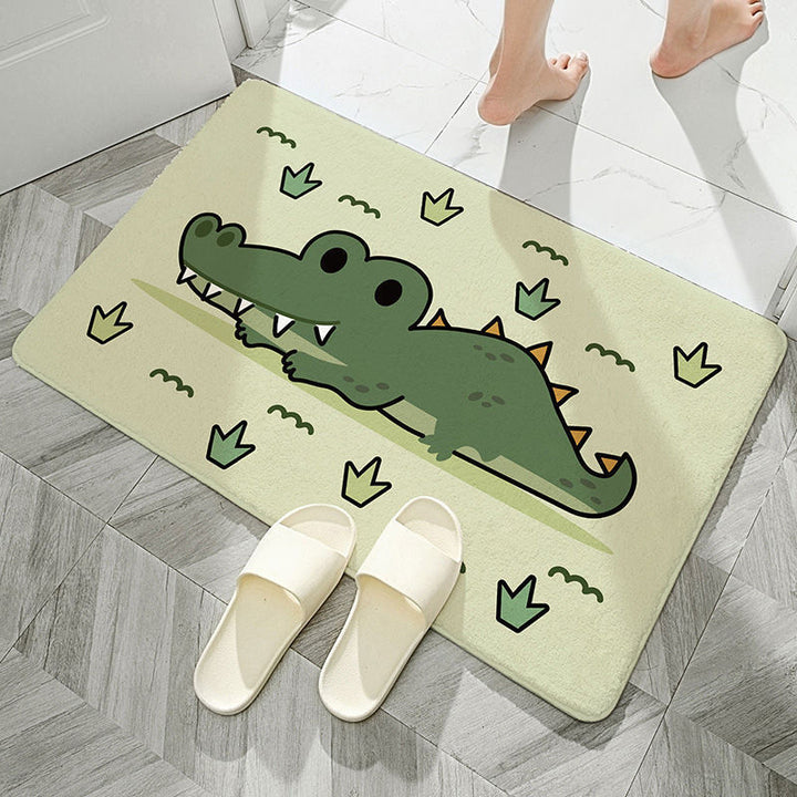 Cozy Cartoon Bath Mat