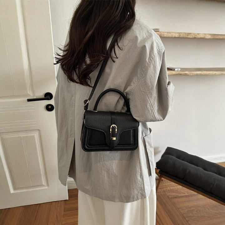 Structured Handheld Tote Bag