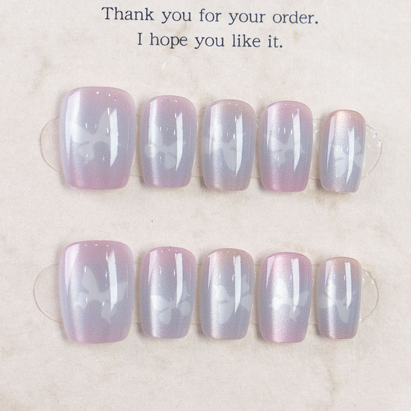 Stylish Press-On Nail Art Set Stornfield