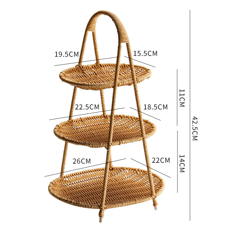 Handcrafted Wicker Storage Basket Stornfield