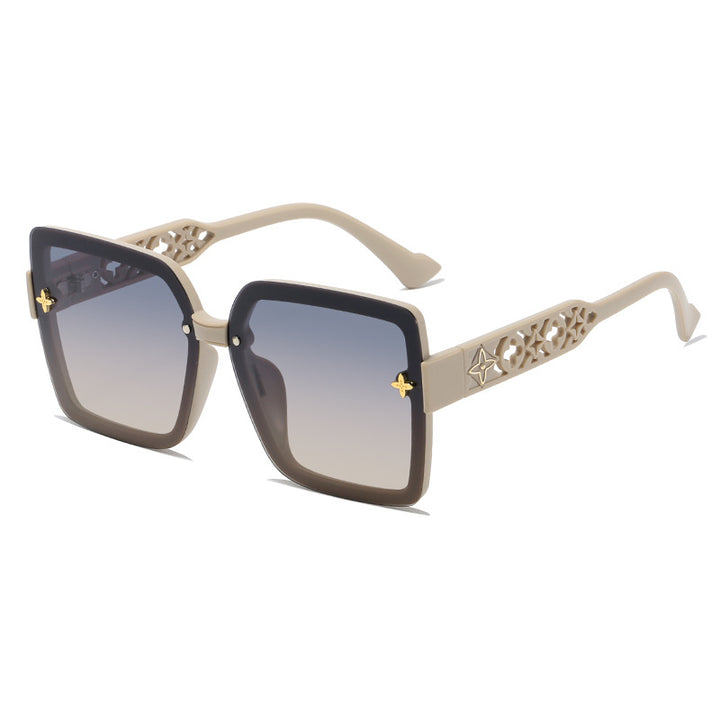 Women's designer sunglasses with intricate frame and UV protection Stornfield
