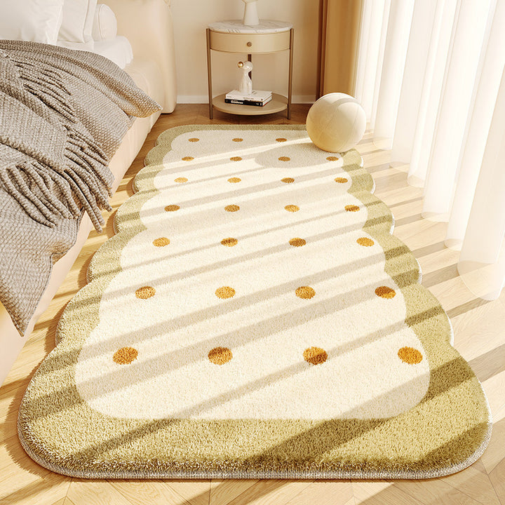 Playful Scalloped Area Rug