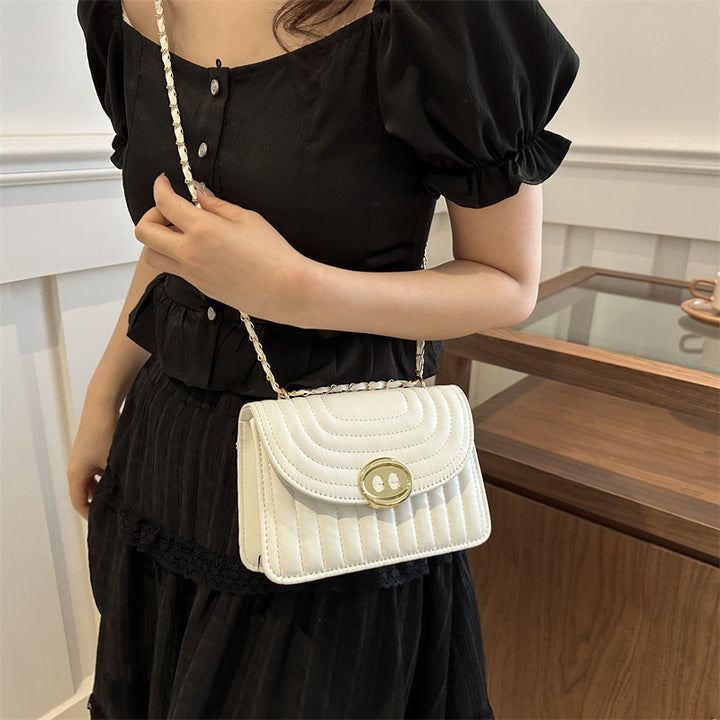 Quilted Chain Link Crossbody Handbag Stornfield