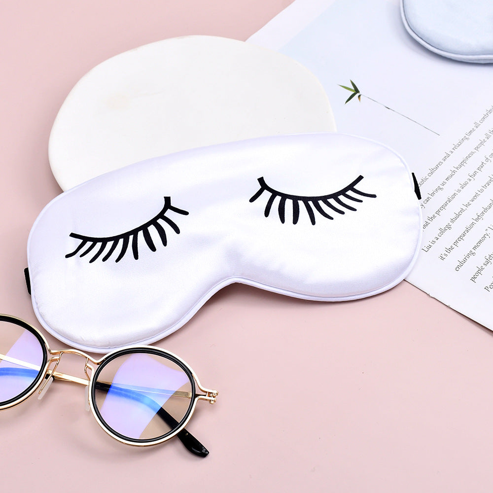 Women's nano silk eye mask with soft padded interior lining and elastic headband Stornfield