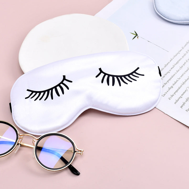 Women's nano silk eye mask with soft padded interior lining and elastic headband Stornfield