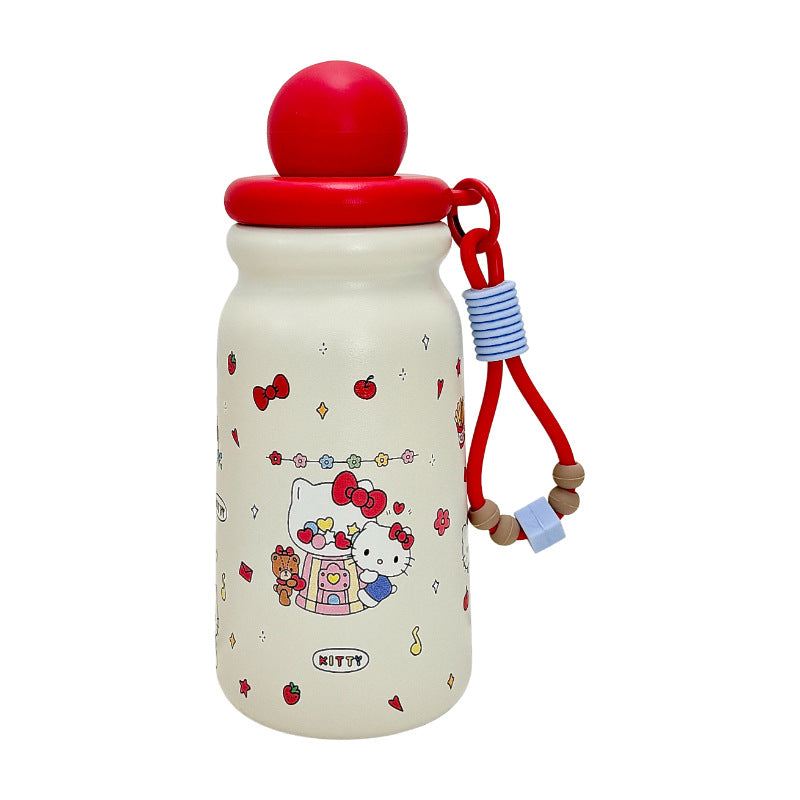 Women Creative Water Bottle with Cute Pendant Stornfield