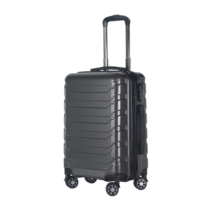 Unisex Lightweight Hard Shell Trolley Suitcase Stornfield