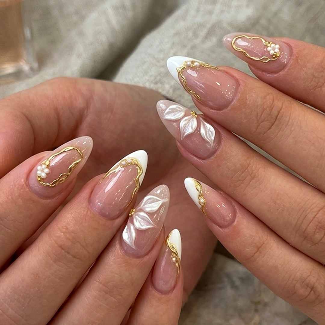 Premium Artistic Press-On Nail Set
