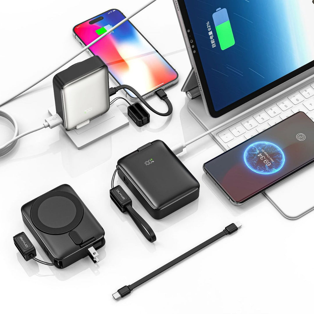Multifunctional chargers with integrated cable management Stornfield