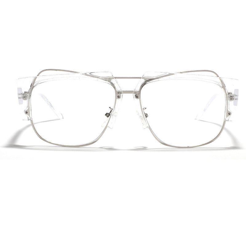 Ladies trendy square sunglasses with contrasting frame Stornfield