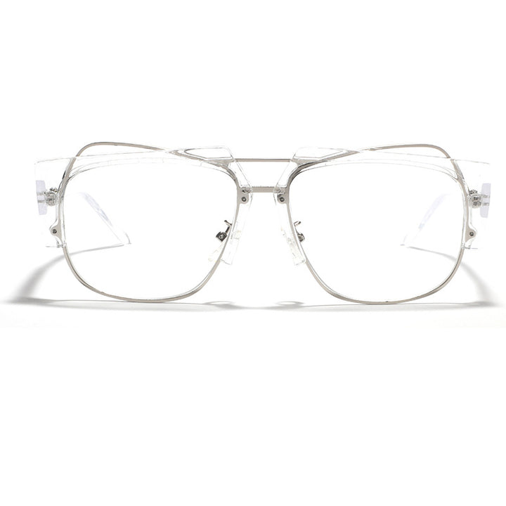 Ladies trendy square sunglasses with contrasting frame Stornfield