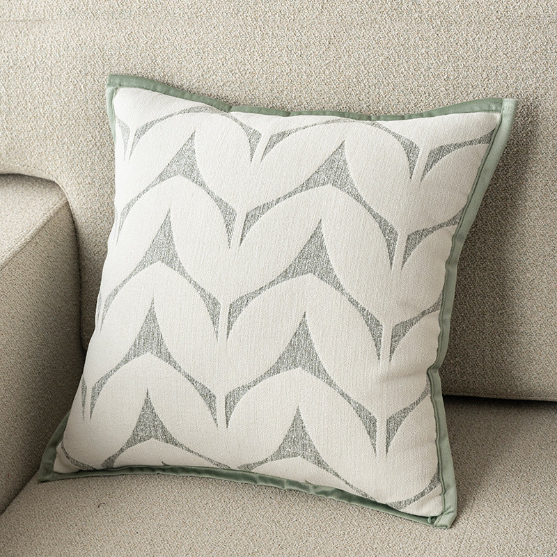Floral Embossed Decorative Cushion