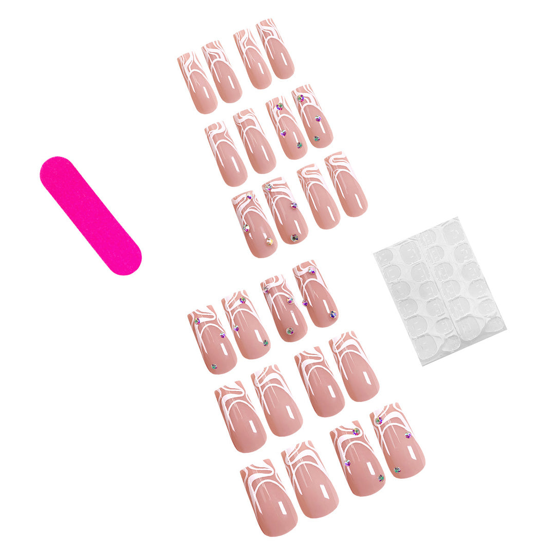 Artistic nails with elegant design Stornfield