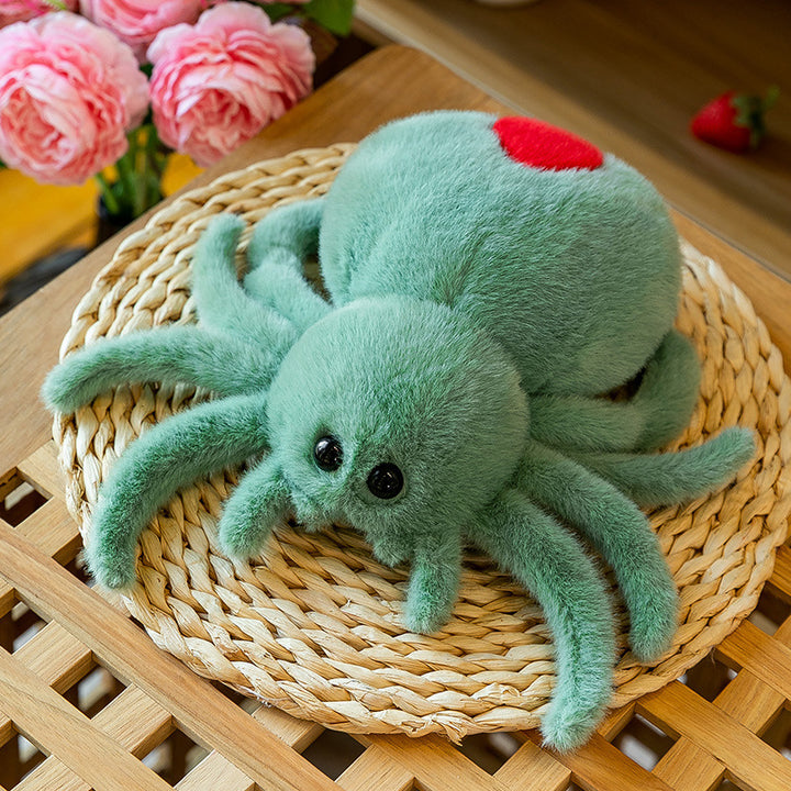 Cozy plush toy in crab shape