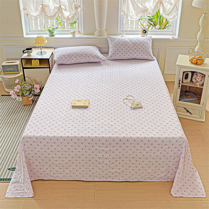 Cartoon-Themed Fitted Bed Sheet Set