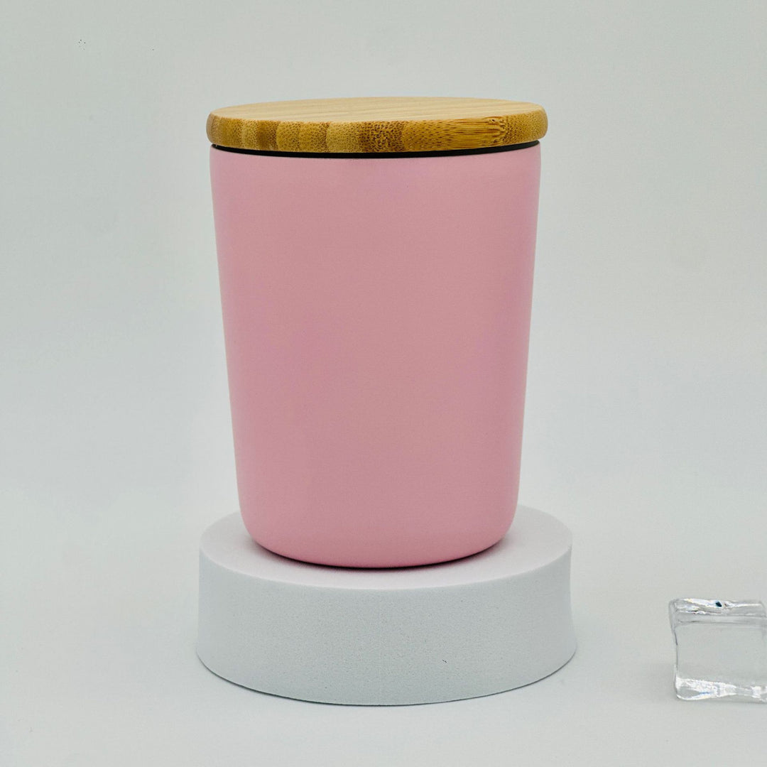 Ladies elegant sustainable insulated cup with bamboo lid Stornfield
