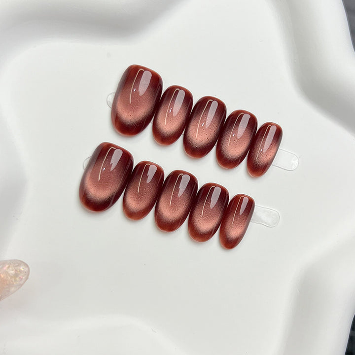 Premium Glossy Press-On Nail Kit