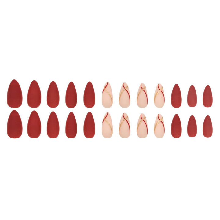 Elegant Stiletto Press-On Nail Set Stornfield