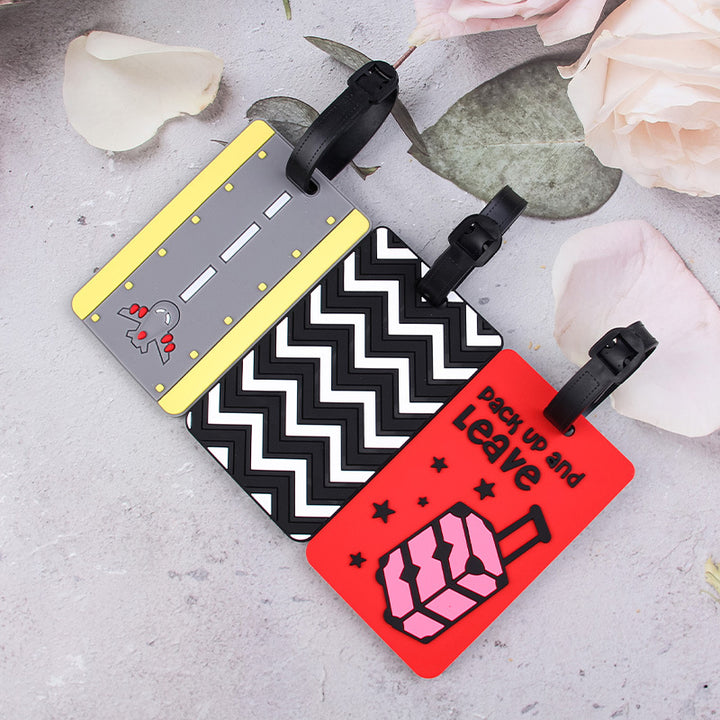 Stylish Chevron Pattern Luggage Tag Stornfield