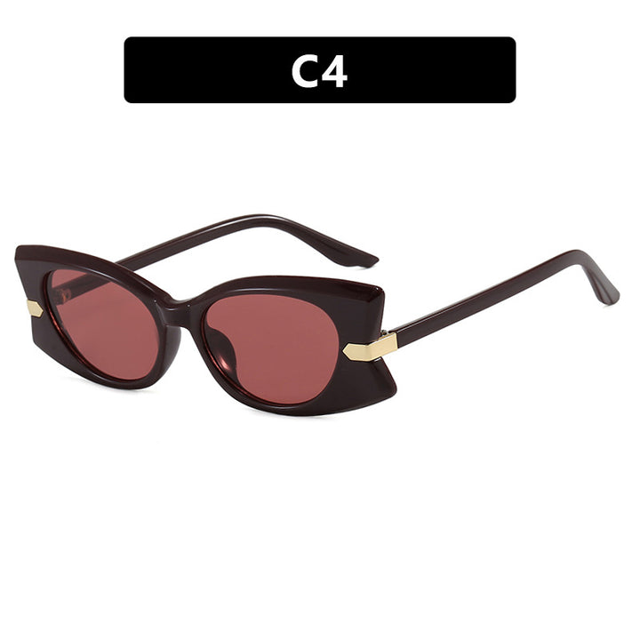 Women's Cat-Eye Sunglasses with stylish metal inserts and UV protection Stornfield